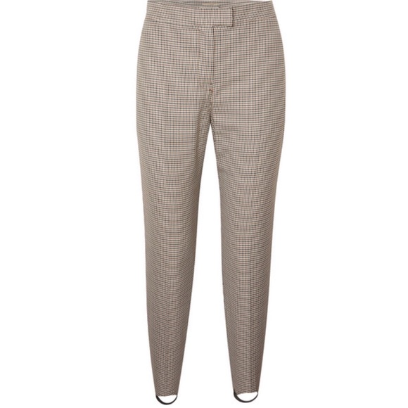 BURBERRY WOOL BLEND STIRRUP PANTS - Picture 4 of 8